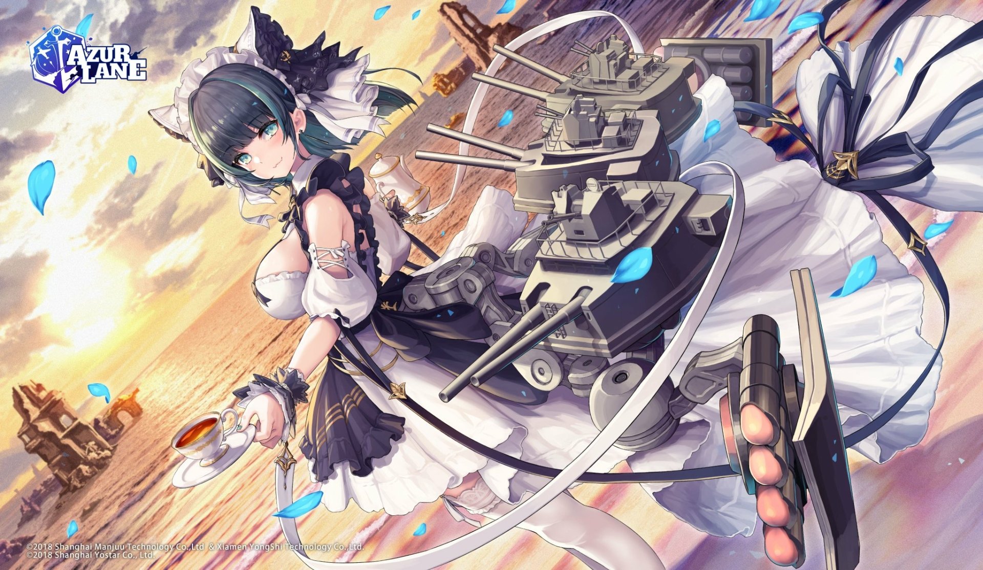 Cheshire Azur Lane Hd Wallpaper E Sfondi