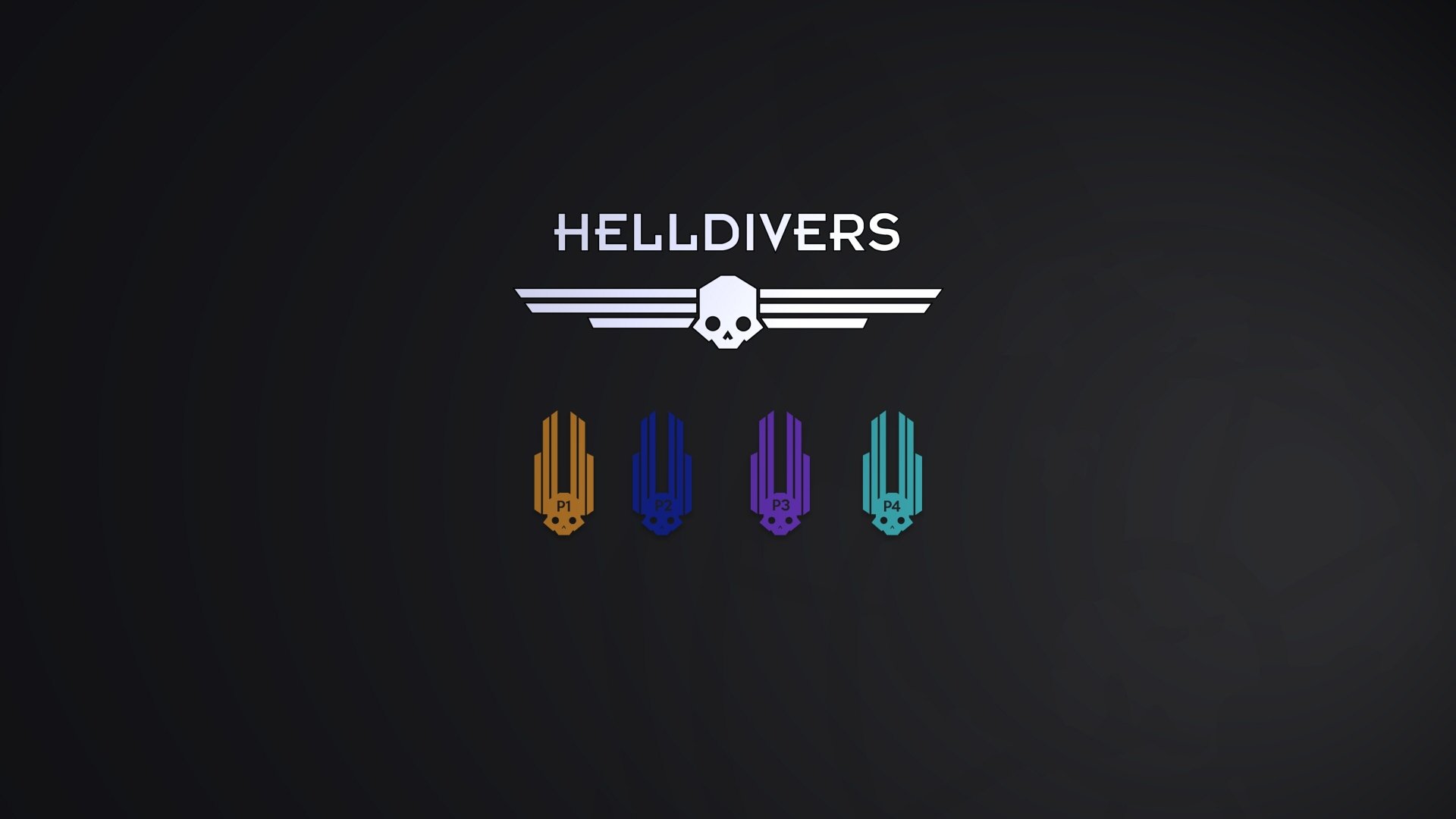 Helldivers Game Logo Hd Desktop Wallpaper