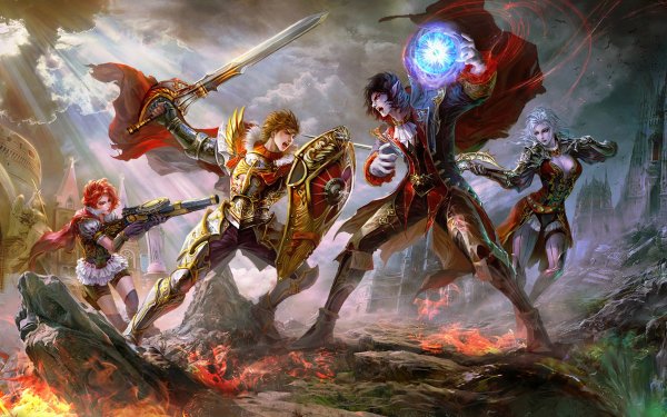 Fantasy - battle Wallpapers and Backgrounds