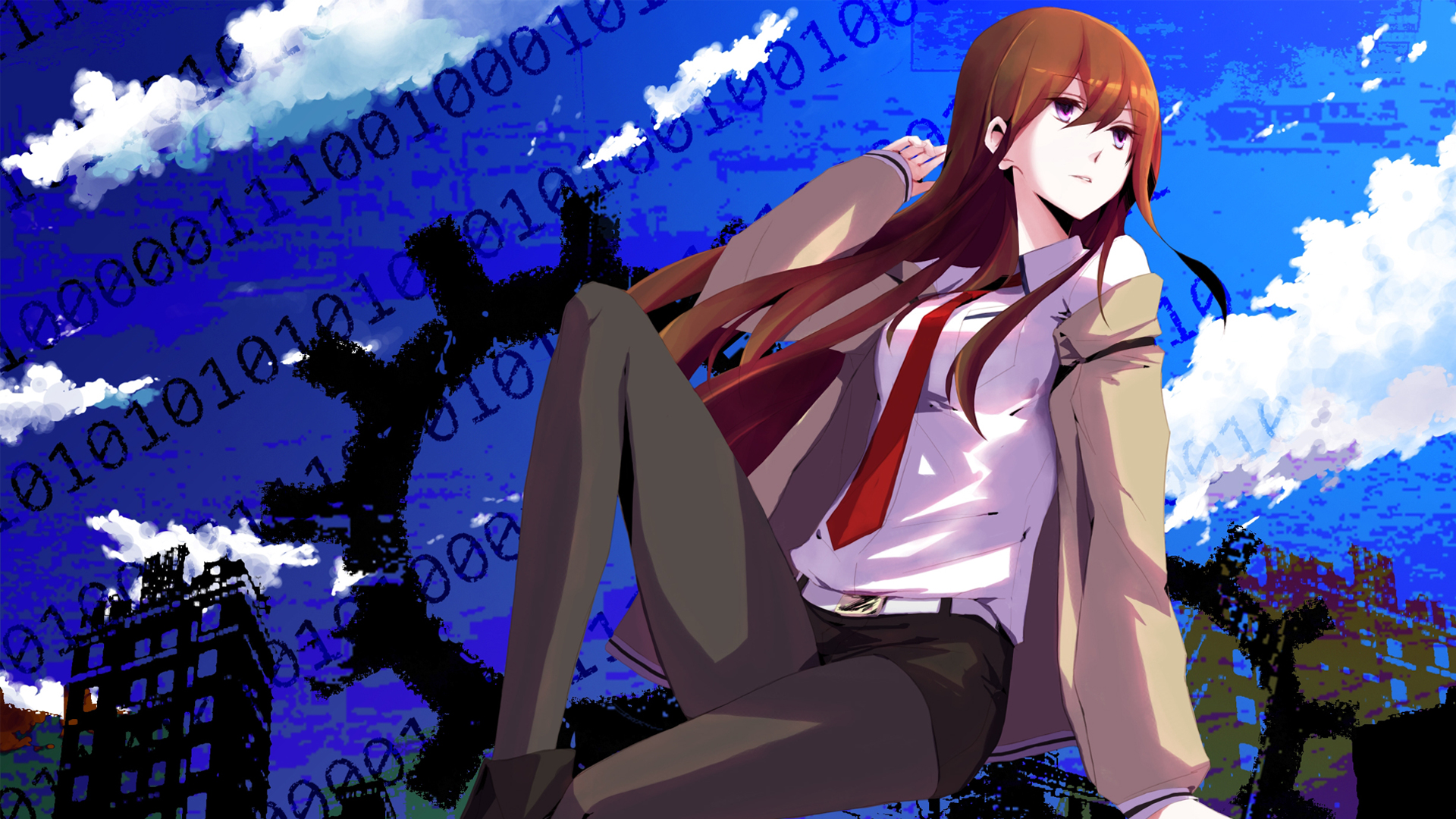 48+ Steins Gate Wallpaper Desktop PNG