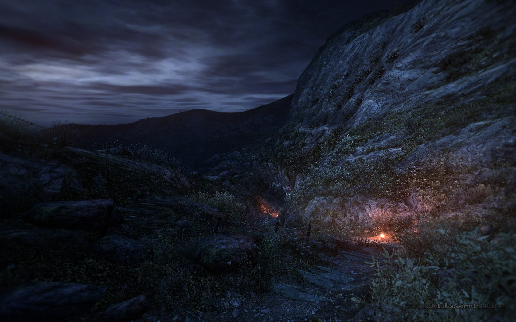 Dear Esther WALLPAPERS fully recolored by GL4D