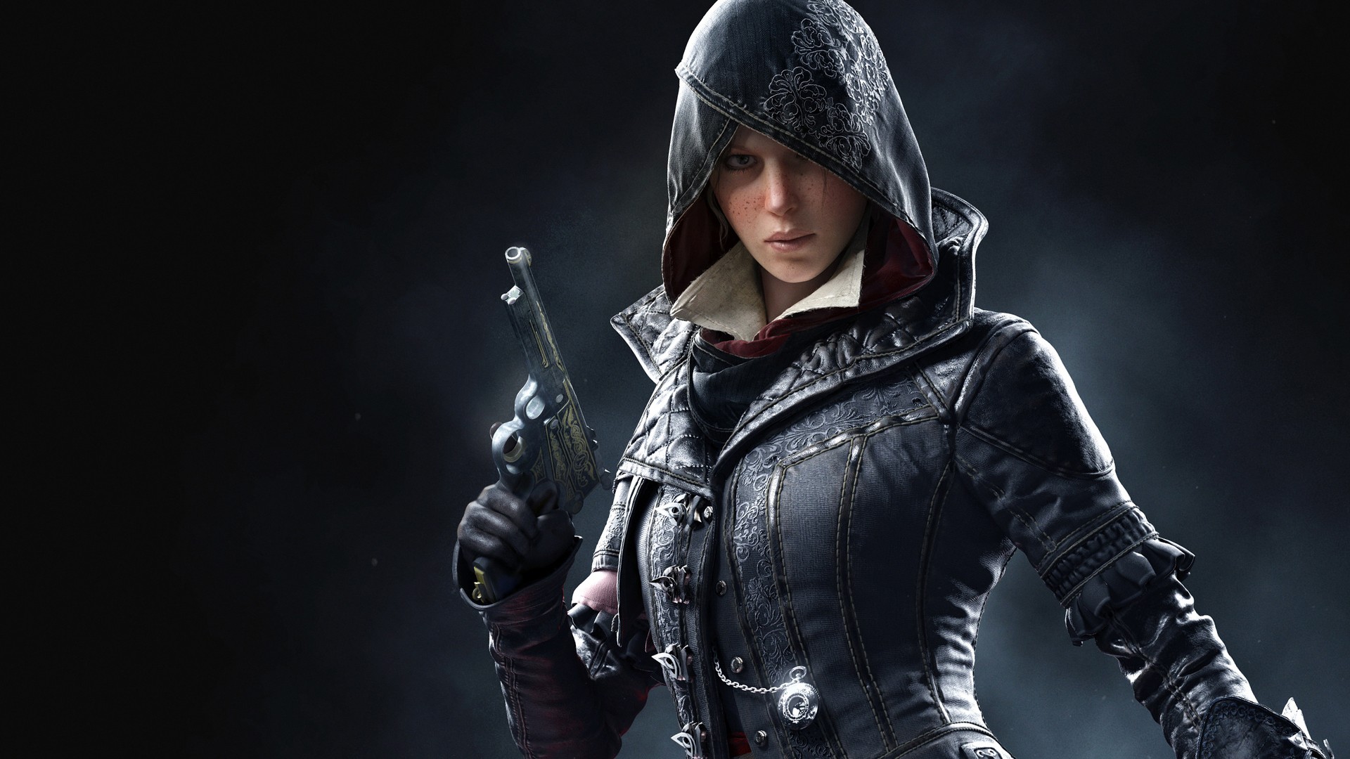 Evie Frye of Assassin's Creed Syndicate marketing art
