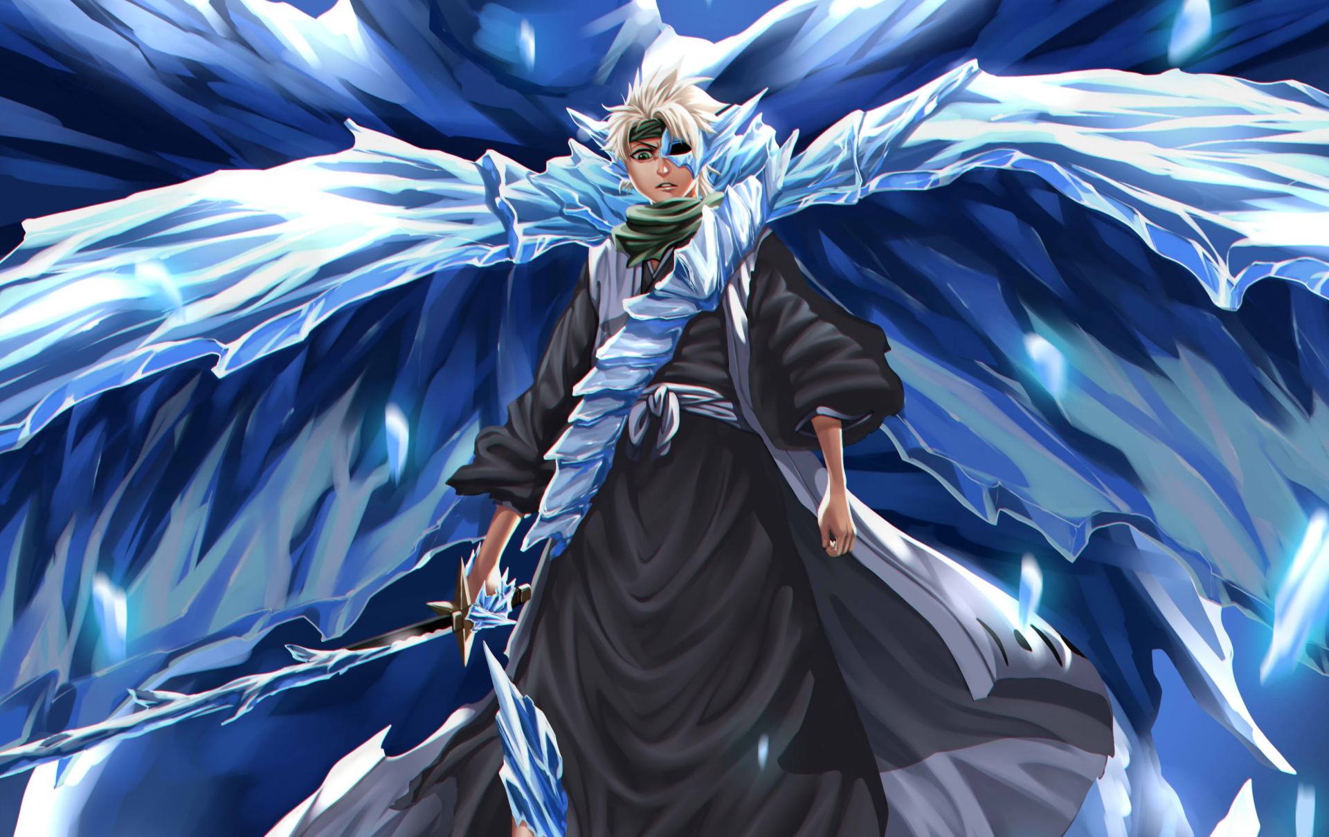 Download Tōshirō Hitsugaya Anime Bleach HD Wallpaper by ZhangDing