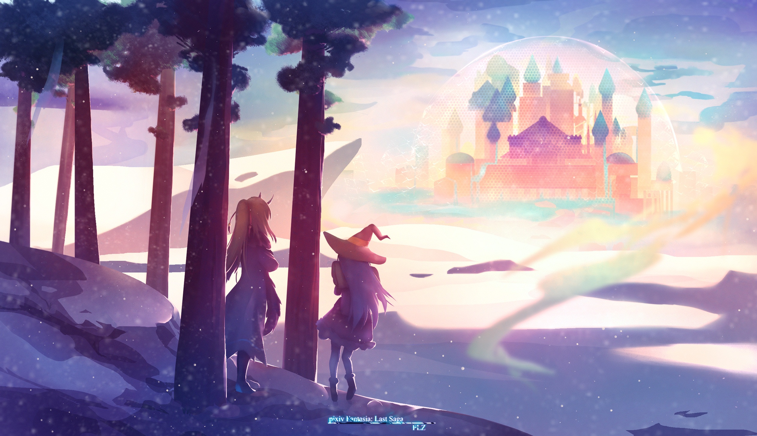 Pixiv Fantasia Last Saga 高清壁纸 桌面背景 2524x1453 Id Wallpaper Abyss