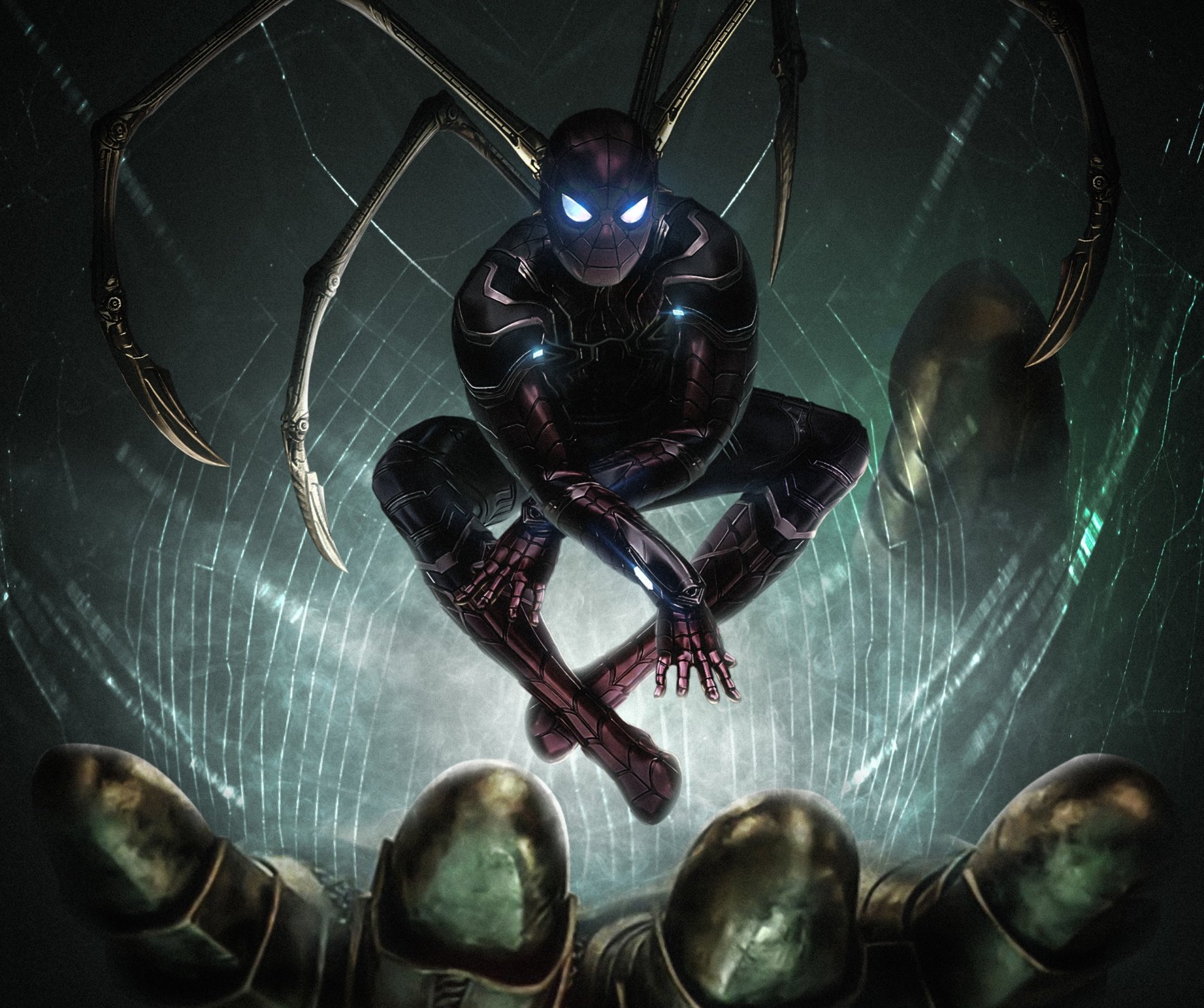 Download Iron-Spider Spider Man Movie Avengers: Infinity War HD Wallpaper