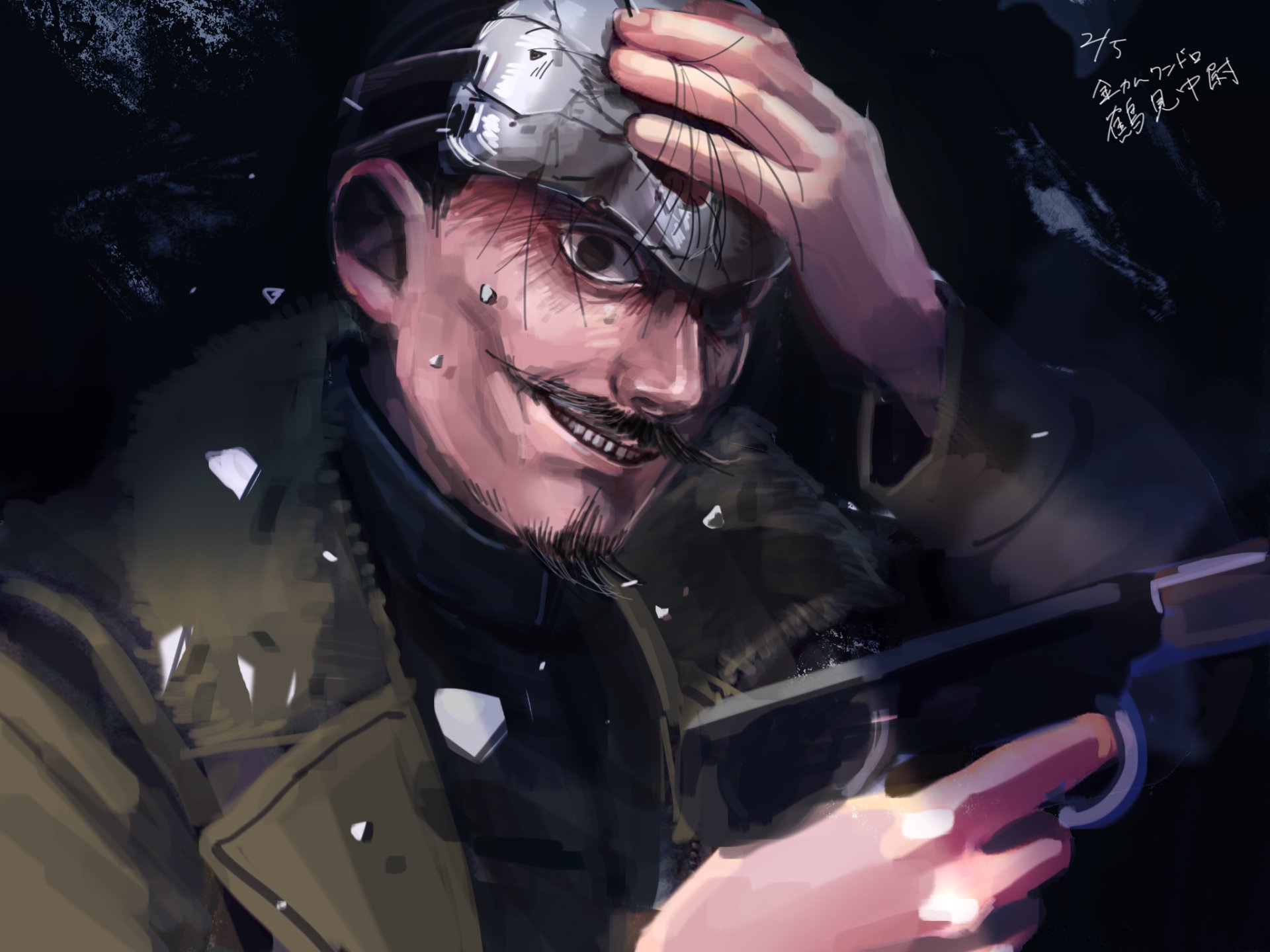 Download Tokushirou Tsurumi Anime Golden Kamuy HD Wallpaper