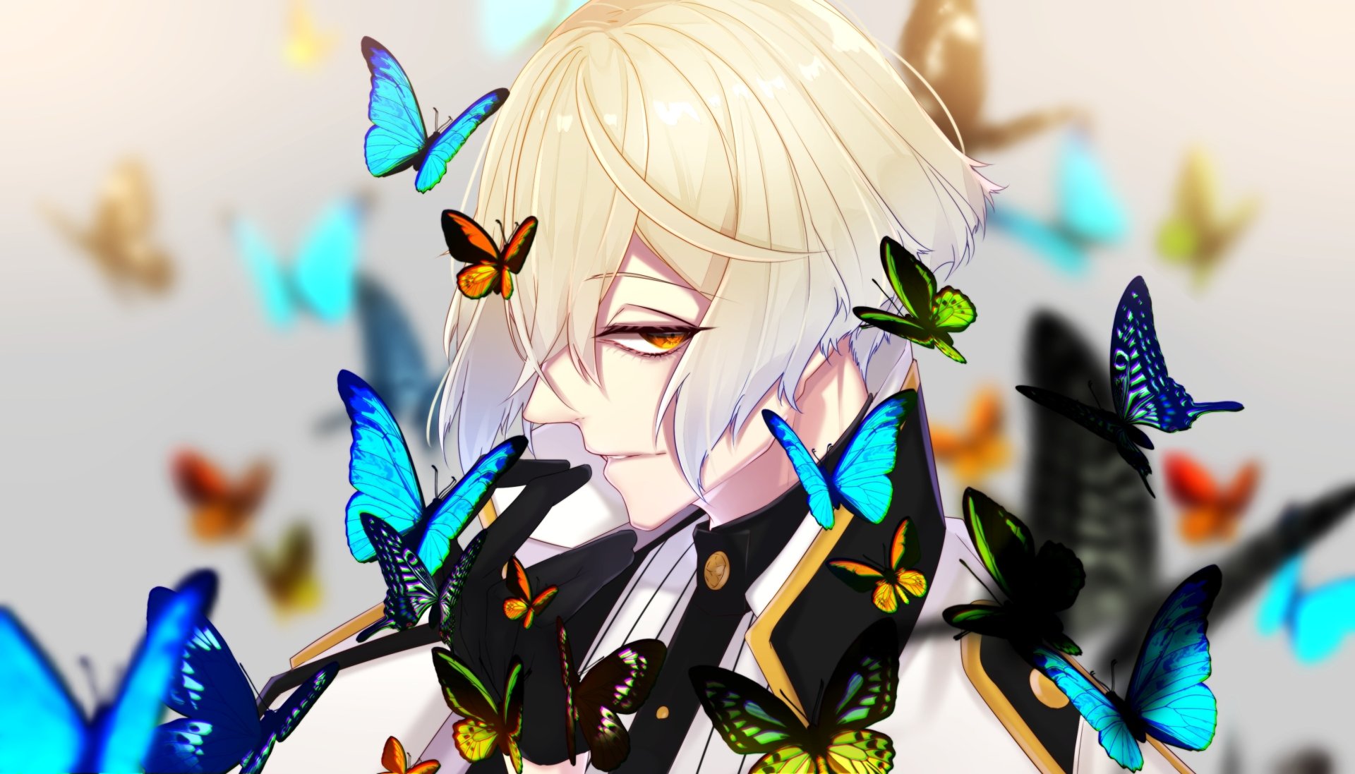 Download Higekiri (Touken Ranbu) Anime Touken Ranbu HD Wallpaper by おやき