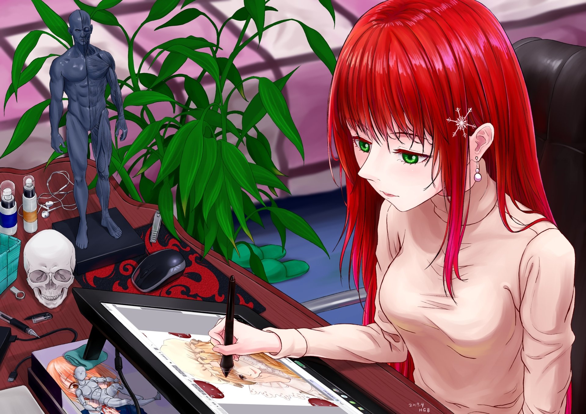 Download Anime Original HD Wallpaper by HGB