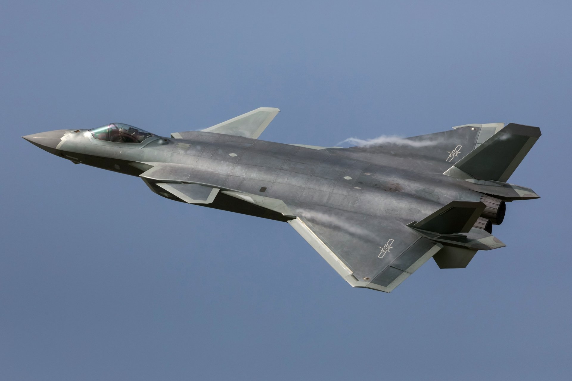 Download Warplane Aircraft Jet Fighter Military Chengdu J-20 HD Wallpaper