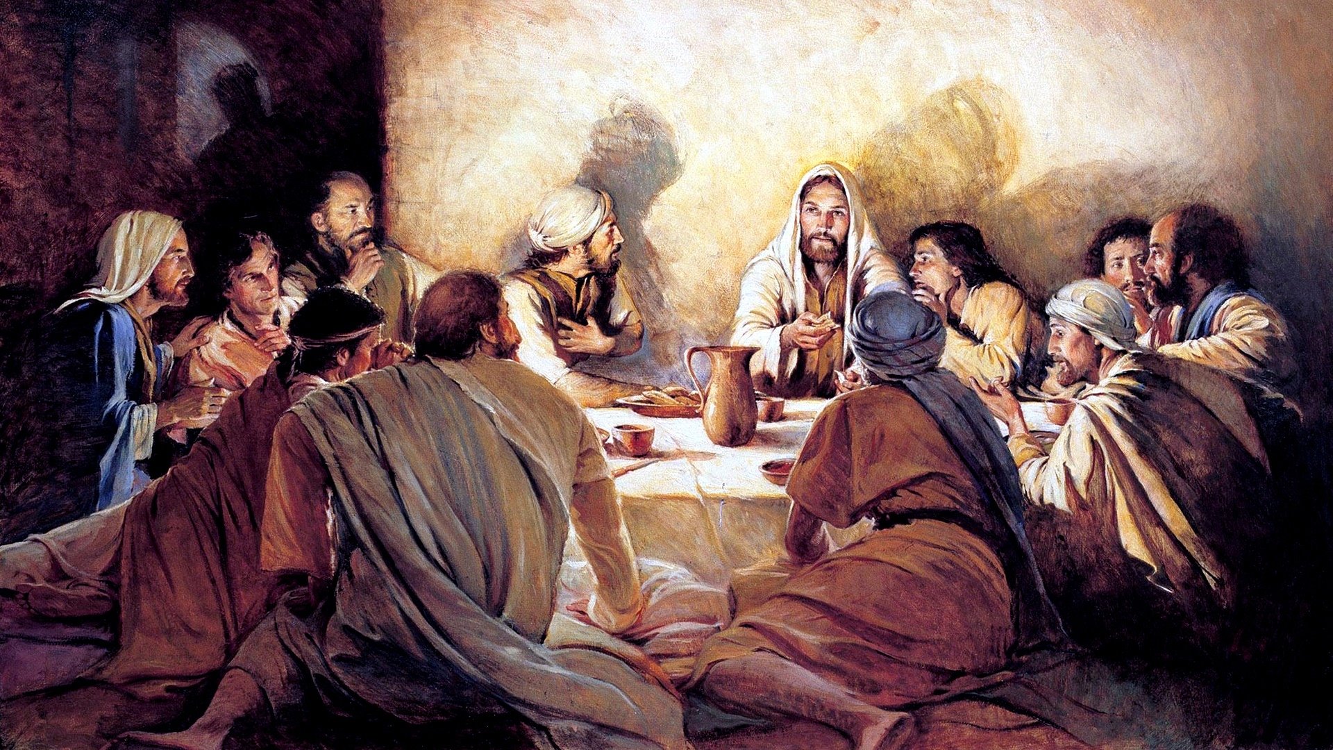 Risen Jesus and His Disciples