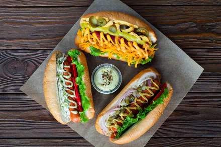 food hot dog HD Desktop Wallpaper | Background Image
