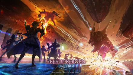 video game Final Fantasy XIV: A Realm Reborn HD Desktop Wallpaper | Background Image