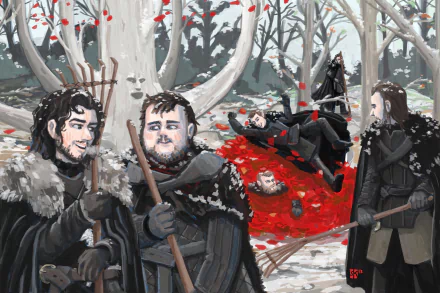 Dolorous Edd Grenn (Game of Thrones) Samwell Tarly Jon Snow TV Show Game Of Thrones HD Desktop Wallpaper | Background Image