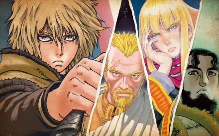 Thors (Vinland Saga) Thorfinn (Vinland Saga) Canute (Vinland Saga) Askeladd (Vinland Saga) Anime Vinland Saga HD Desktop Wallpaper | Background Image