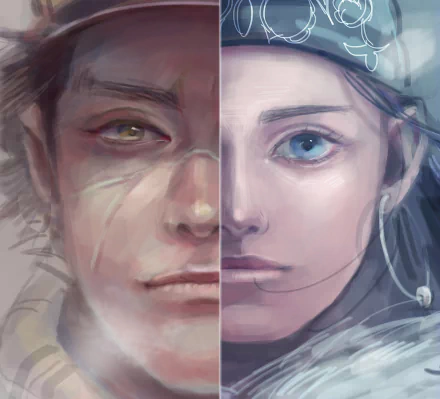  Asirpa and Sugimoto Saichi