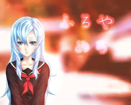 Mero Furuya Anime Sankarea HD Desktop Wallpaper | Background Image