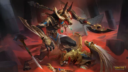 Set (Smite) video game Smite HD Desktop Wallpaper | Background Image