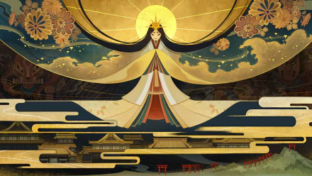 artistic Japanese HD Desktop Wallpaper | Background Image