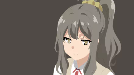 Rio Futaba Anime Rascal Does Not Dream of Bunny Girl Senpai HD Desktop Wallpaper | Background Image