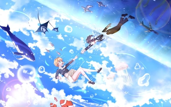 Anime Cardcaptor Sakura Syaoran Li Sakura Kinomoto HD Wallpaper | Background Image