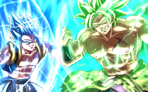 Download Super Saiyan Green Broly Dragon Ball Anime Dragon Ball Super