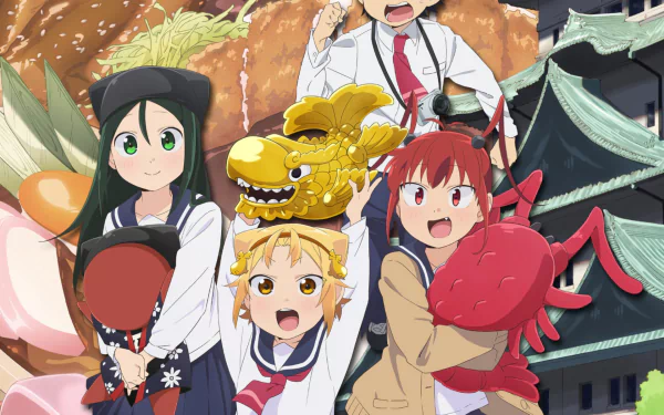 Kaito Jin Yanna Sasatsu Mai Tadakusa Monaka Yatogame Anime Yatogame-chan Kansatsu Nikki HD Desktop Wallpaper | Background Image