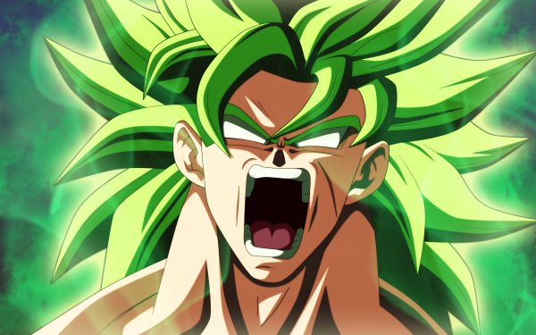 Anime Dragon Ball Super: Broly Broly Super Saiyan Green HD Wallpaper | Background Image