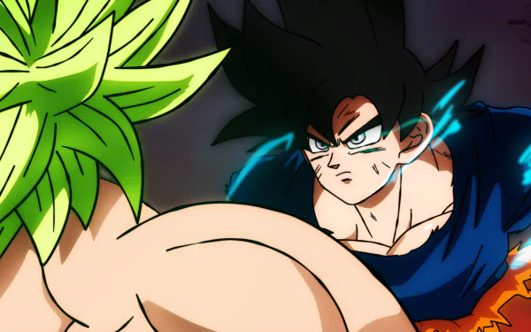  Goku Ultra vs Broly SSJ