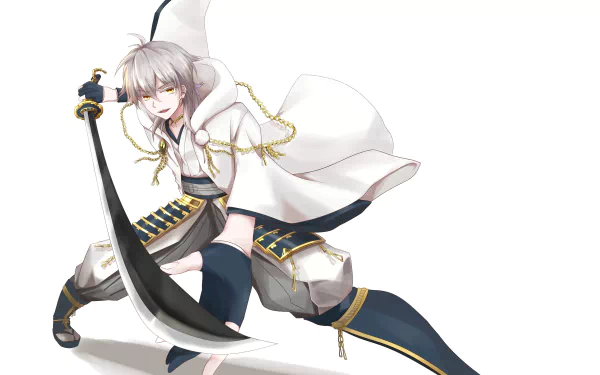 Tsurumaru Kuninaga Anime Touken Ranbu HD Desktop Wallpaper | Background Image