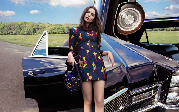  Emily Ratajkowski for Jason Wu's Fall 2016 Collection