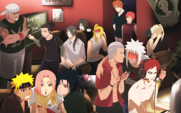 Deidara (Naruto) Killer Bee (Naruto) Pain (Naruto) Orochimaru (Naruto) Shikamaru Nara Hidan (Naruto) Jiraiya (Naruto) Gaara (Naruto) Sasori (Naruto) Itachi Uchiha Sakura Haruno Sasuke Uchiha Naruto Uzumaki Anime Naruto Sasuke & Itachi Naruto & Sasuke HD Desktop Wallpaper | Background Image