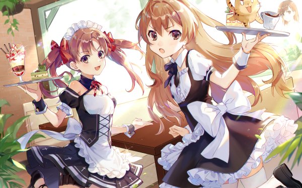 Anime Crossover A Certain Magical Index Toradora! Taiga Aisaka Mikoto Misaka Kuroko Shirai HD Wallpaper | Background Image