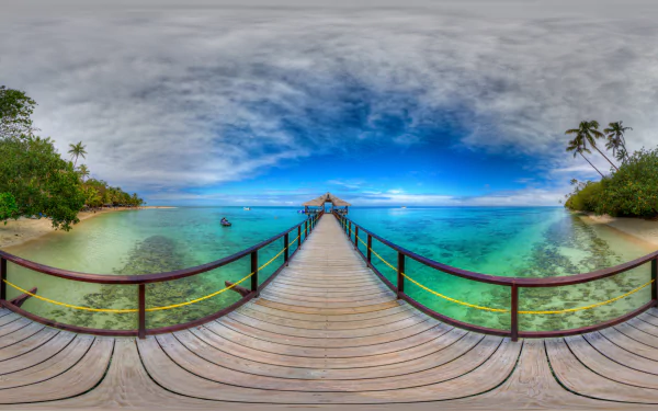  View of Fiji Pier by Nick Hobgood