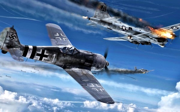 Focke-Wulf Fw 190 5k Retina Ultra HD Wallpaper | Background Image ...