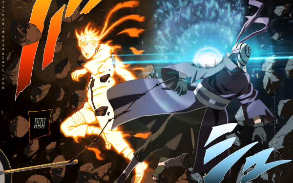 Anime Naruto Naruto Uzumaki Obito Uchiha Sage of Six Paths HD Wallpaper | Background Image