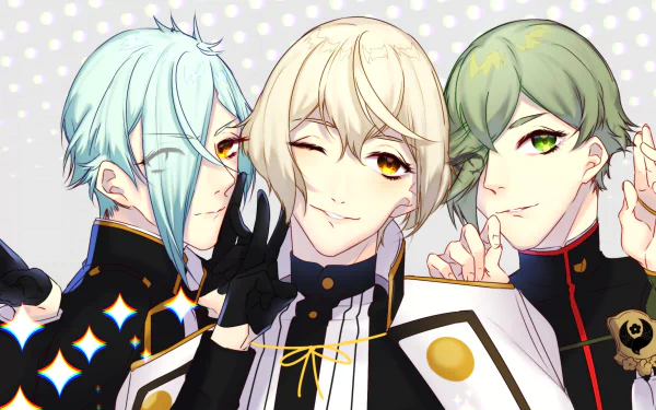 Uguisumaru (Touken Ranbu) Hizamaru (Touken Ranbu) Higekiri (Touken Ranbu) Anime Touken Ranbu HD Desktop Wallpaper | Background Image