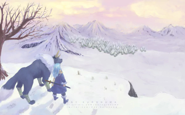 Ranga (That Time I Got Reincarnated as a Slime) Rimuru Tempest Anime That Time I Got Reincarnated as a Slime HD Desktop Wallpaper | Background Image