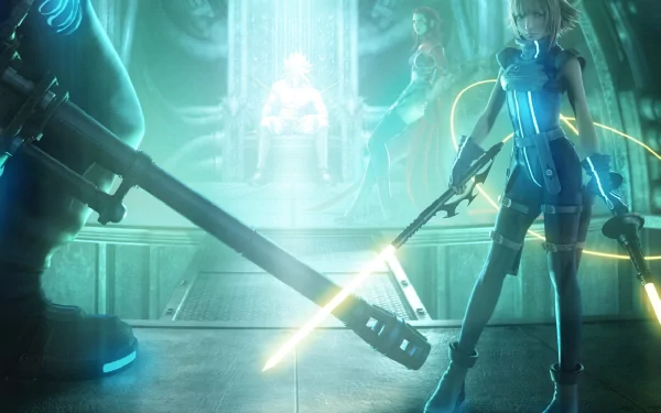 Final Fantasy video game Dirge of Cerberus: Final Fantasy VII HD Desktop Wallpaper | Background Image