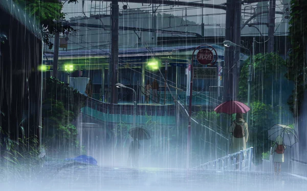 rain Anime The Garden Of Words Rain Anime HD Desktop Wallpaper | Background Image