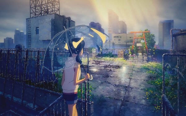 Anime Weathering With You Tenki no ko Hina Amano Umbrella HD Wallpaper | Background Image