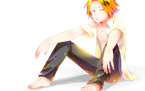 Denki Kaminari Anime My Hero Academia HD Desktop Wallpaper | Background Image