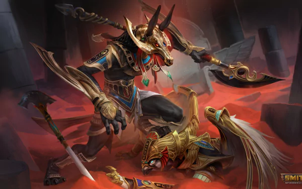 Set (Smite) video game Smite HD Desktop Wallpaper | Background Image