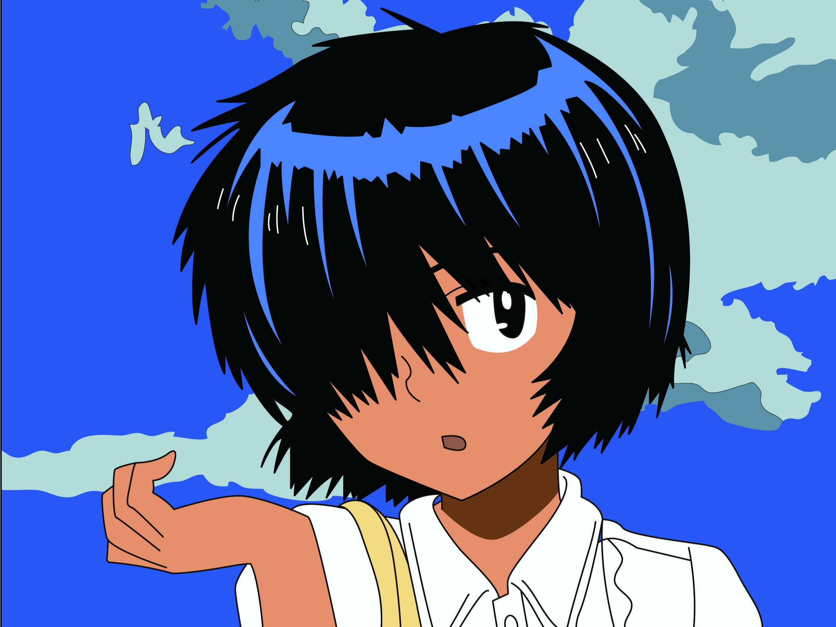 Anime Mysterious Girlfriend X Mikoto Urabe #1080P #wallpaper #hdwallpaper  #desktop