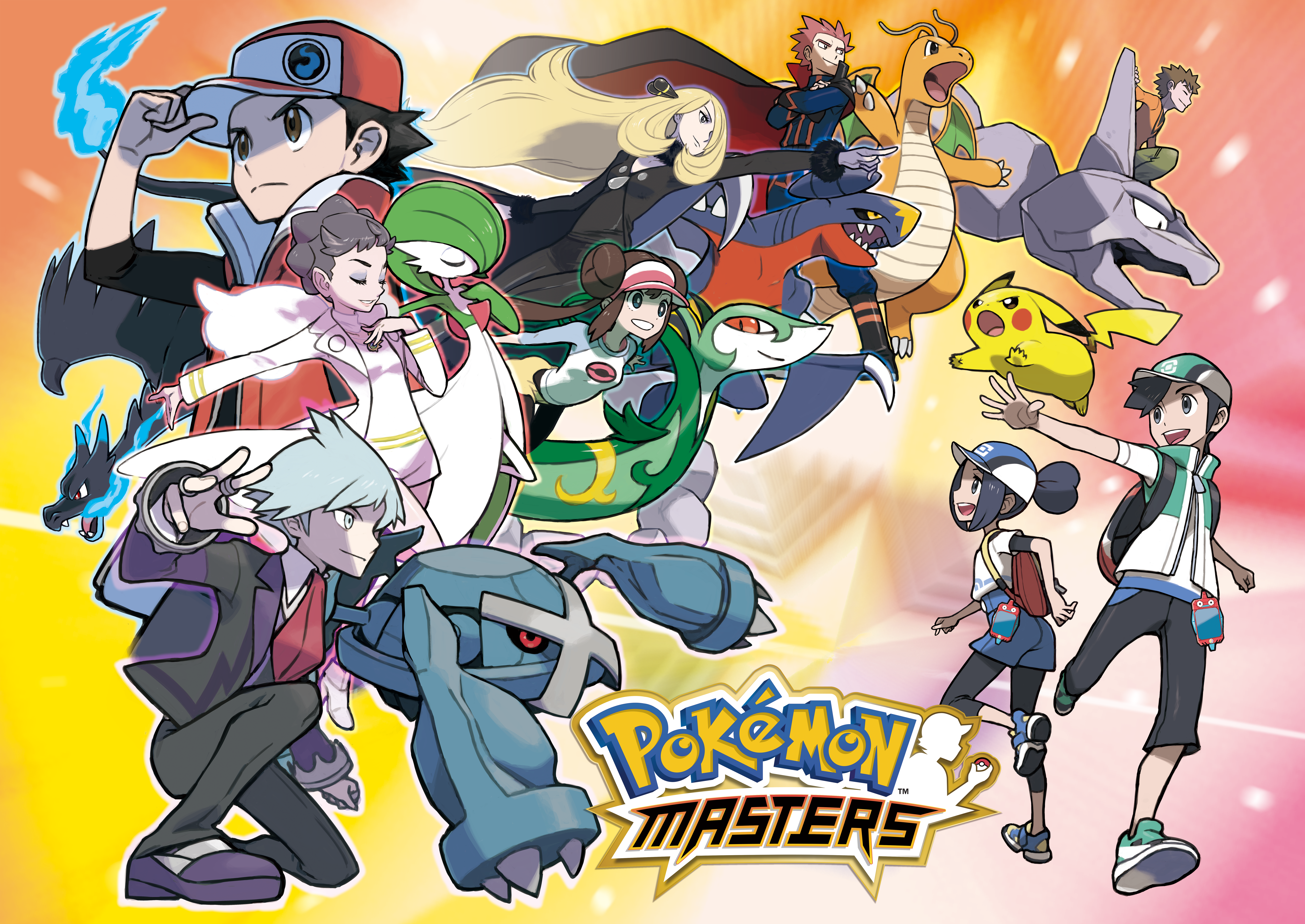 Video Game Pokémon Masters HD Wallpaper | Background Image