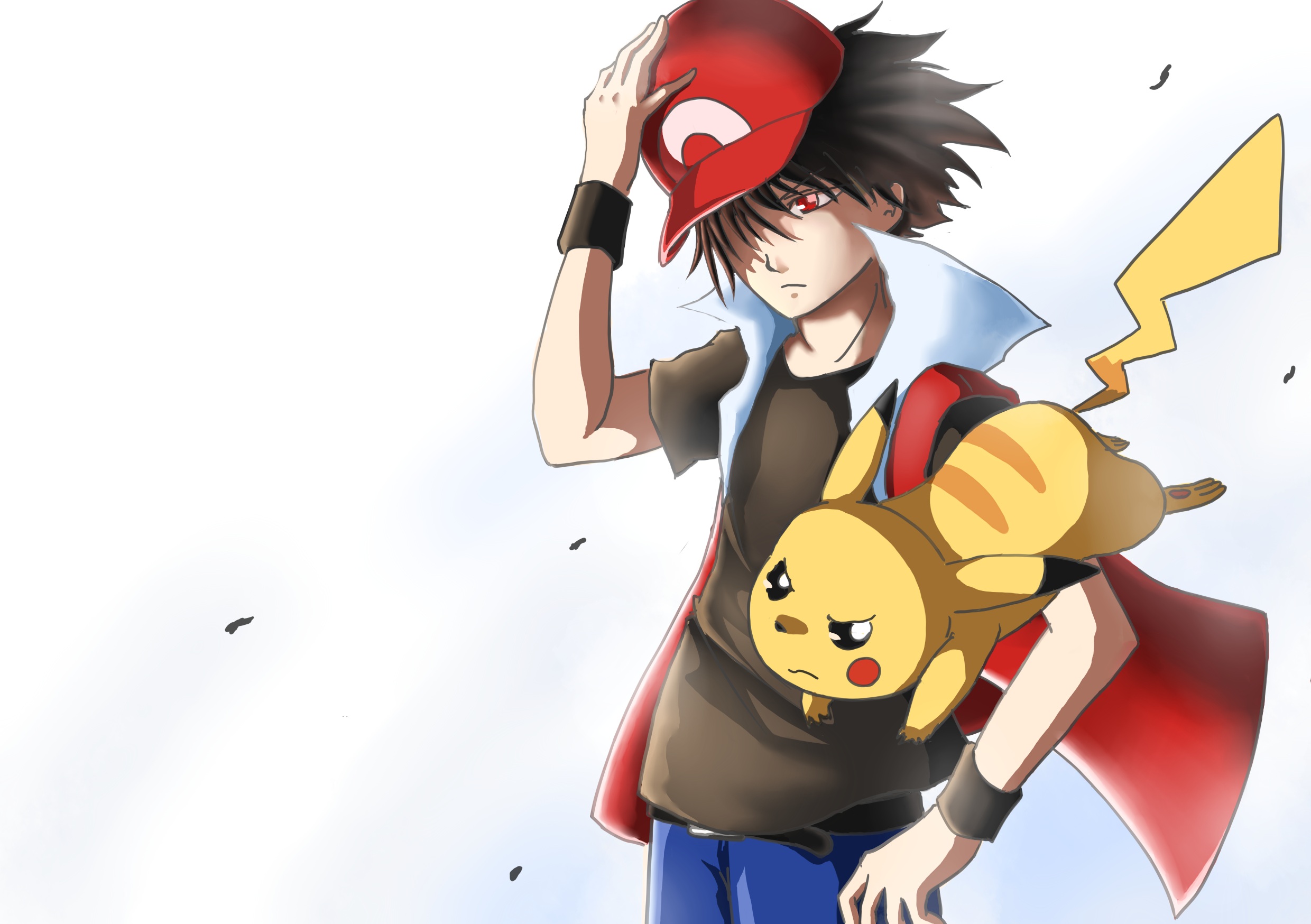 Pokemon: Red and Blue HD Wallpaper by No. 16