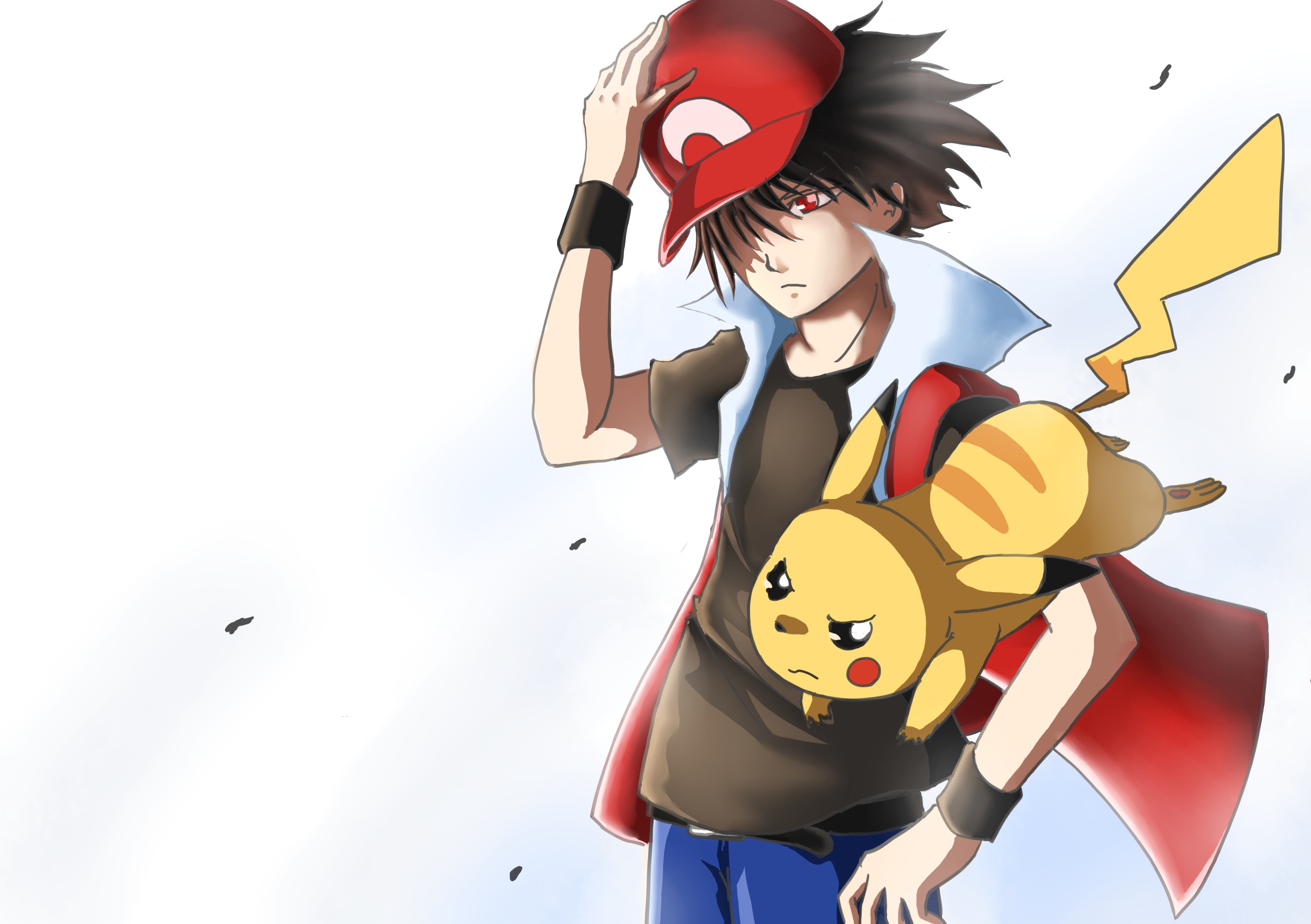 Video Game Pokemon: Red and Blue Wallpaper