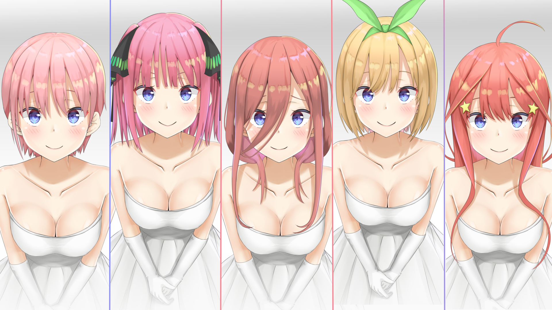 The Quintessential Quintuplets HD Wallpaper by Plu. 