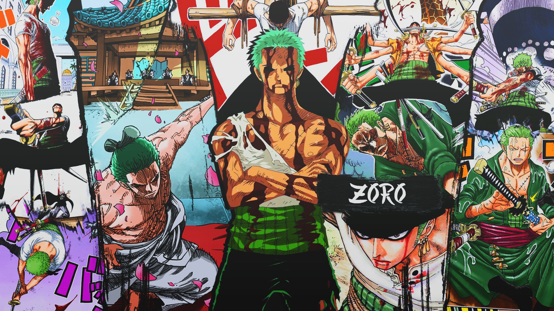 Roronoa Zoro Hd Wallpaper Background Image 1920x1080