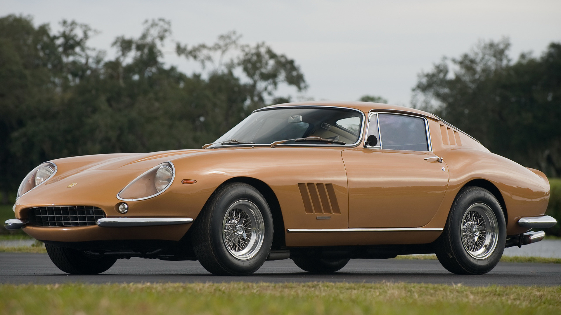 Download Car Brown Car Old Car Grand Tourer Coupé Vehicle Ferrari 275 ...