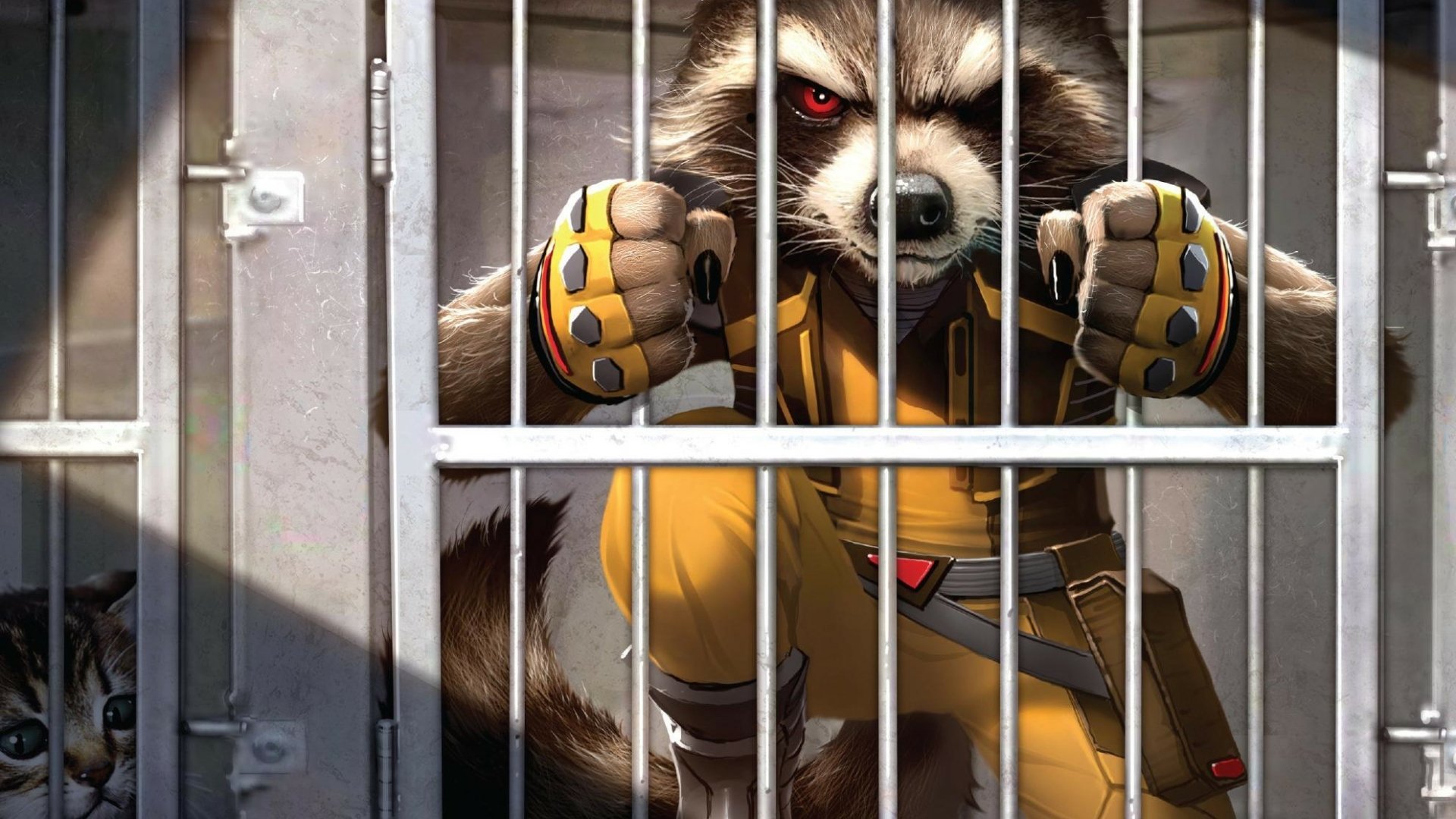 Download Guardians Of The Galaxy Comic Rocket Raccoon HD Wallpaper